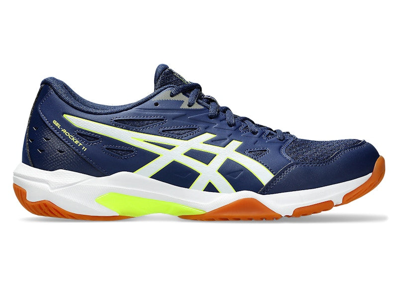 ASICS Gel-Rocket 11 Blue Expanse Safety Yellow