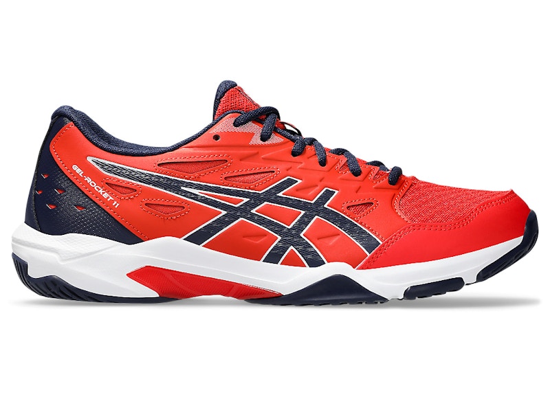 ASICS Gel-Rocket 11 Fiery Red Peacoat