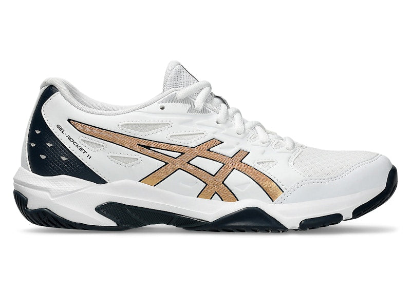 ASICS Gel-Rocket 11 White Pure Gold (Women's)