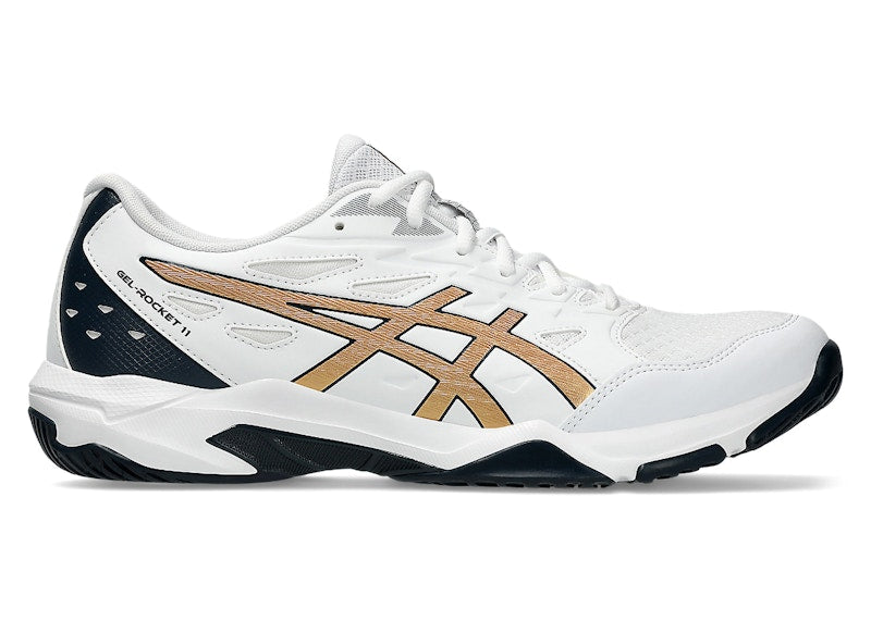 ASICS Gel-Rocket 11 White Pure Gold