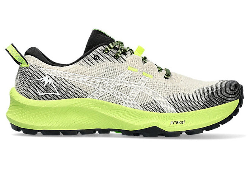ASICS Gel-Trabuco 12 Oatmeal White Green