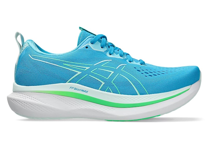 ASICS GlideRide Max Digital Aqua New Leaf