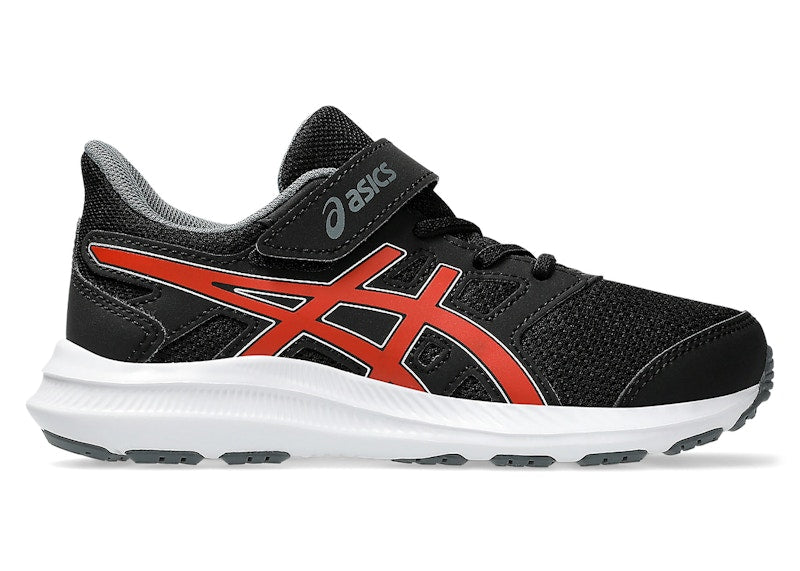 ASICS Jolt 4 Black Fiery Red (PS)