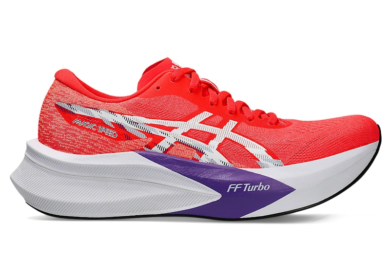 ASICS Magic Speed 4 Flash Red White (Women's)