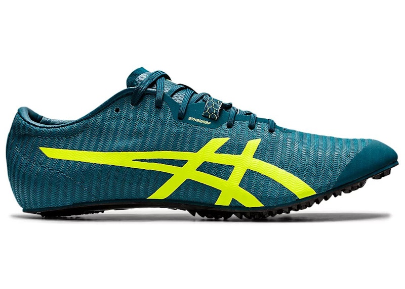 ASICS Metasprint Velvet Pine Safety Yellow