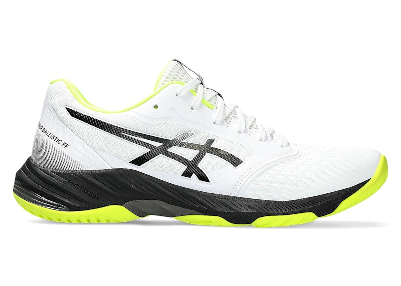 ASICS Netburner Ballistic FF 3 White Gunmetal