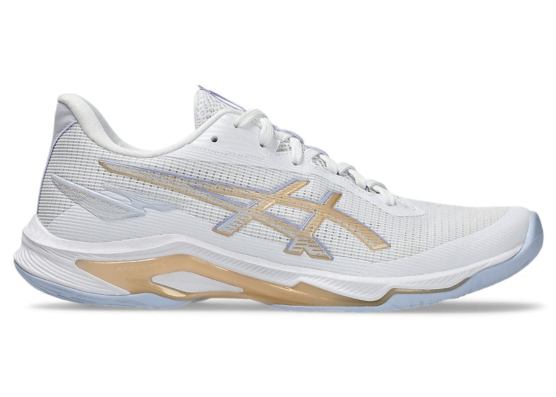 ASICS Netburner Ballistic FF 4 White Champagne (Women's)