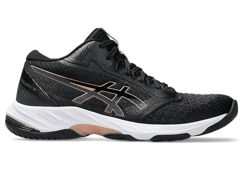 ASICS Netburner Ballistic FF MT 3 Black Rose Gold (Women's)