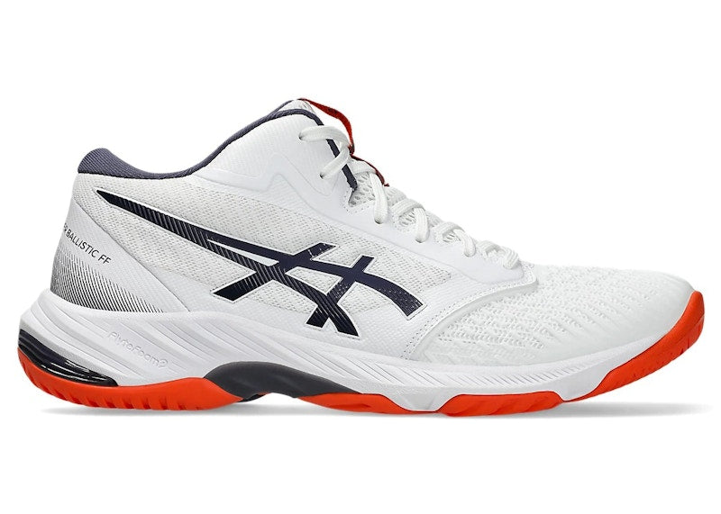 ASICS Netburner Ballistic FF MT 3 White Indigo Fog