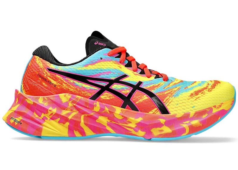 ASICS Novablast 3 Aquarium Vibrant Yellow Pink (Women's)