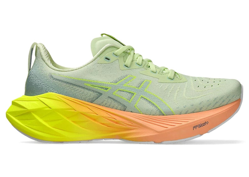 ASICS Novablast 4 Paris Cool Matcha Safety Yellow (Women's)