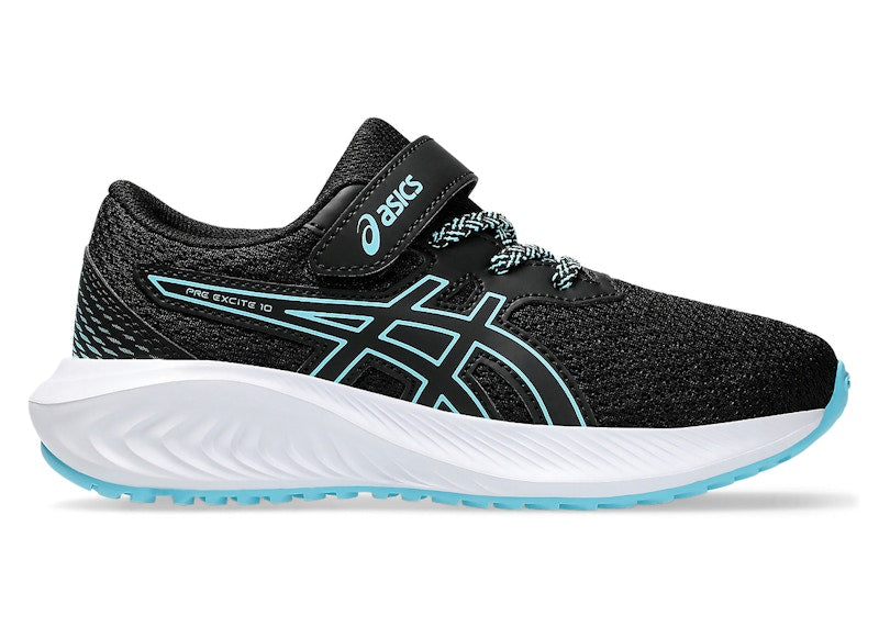 ASICS Pre Excite 10 Black Bright Cyan (PS)