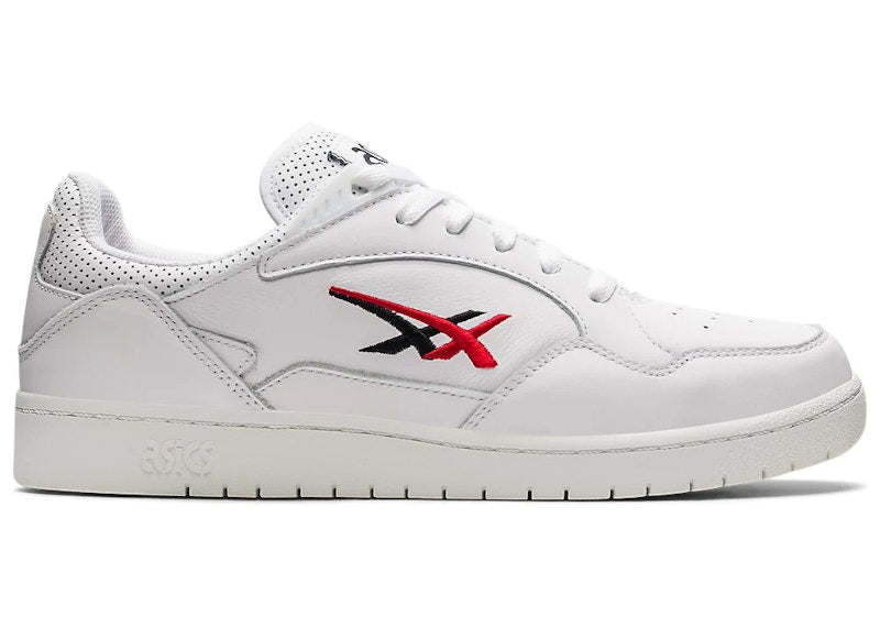 ASICS Skycourt White Electric Red Black