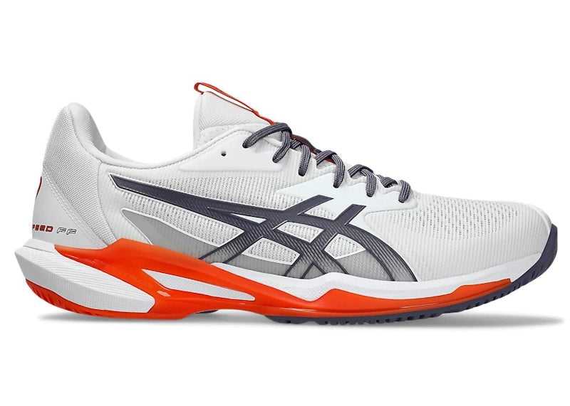 ASICS Solution Speed FF 3 White Greyish Purple