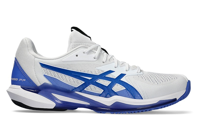 ASICS Solution Speed FF 3 White Tuna Blue