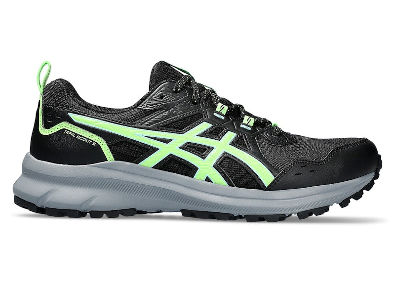 ASICS Trail Scout 3 Black Illuminate Green