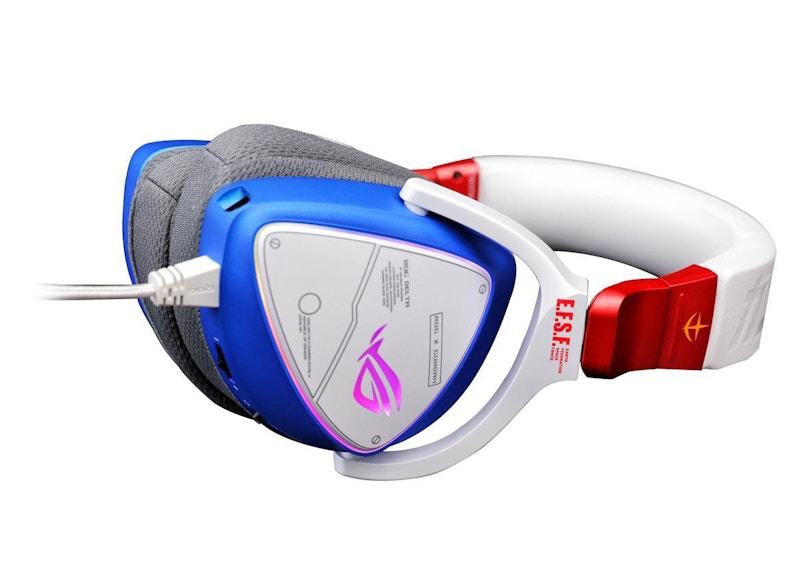 ASUS ROG Delta GUNDAM EDITION Gaming Headset 90YH0332-B2UA00 Red/White/Blue