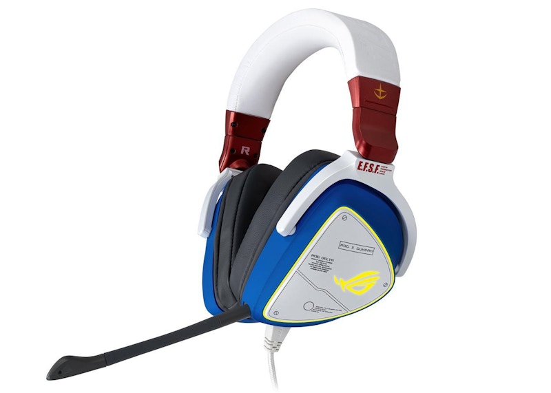 ASUS ROG Delta GUNDAM EDITION Gaming Headset 90YH0332-B2UA00 Red/White/Blue