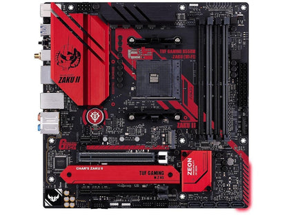ASUS TUF GAMING B550M-ZAKU (WI-FI) AM4 AMD B550 SATA 6 ATX AMD Motherboard (TUF GAMING B550M-ZAKU (WI-FI)