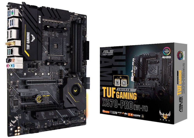 ASUS X570-Pro TUF Gaming WiFi AMD AM4 ATX Motherboard TUF X570-PRO/WF