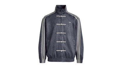 adidas CTT Chinese Track Top 3.1 Gender Neutral Jacket (Asia Sizing) Grey Blue