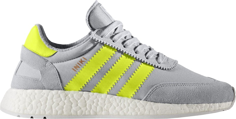 adidas Iniki Runner Clear Onix Solar Yellow (Women's)