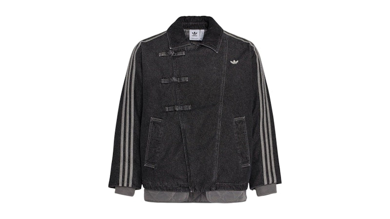 adidas New Year Pad Jacket (Asia Sizing) Medium Black Denim