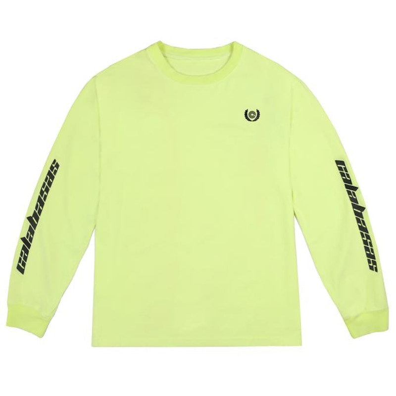 adidas Yeezy Calabasas Long Sleeves Tee Frozen Yellow