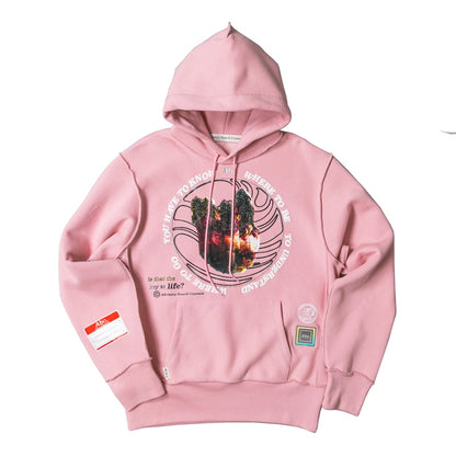 Advisory Board Crystals Planet Saving 2 (End Exclusive) Hoodie Pink