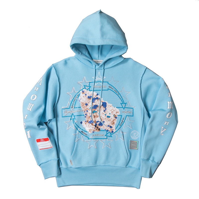 Advisory Board Crystals Planet Saving 2 (SlamJam Exclusive) Hoodie Light Blue