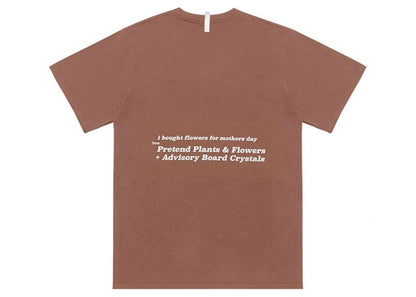 Advisory Board Crystals Mother's Day with Single Rose T-Shirt Brown