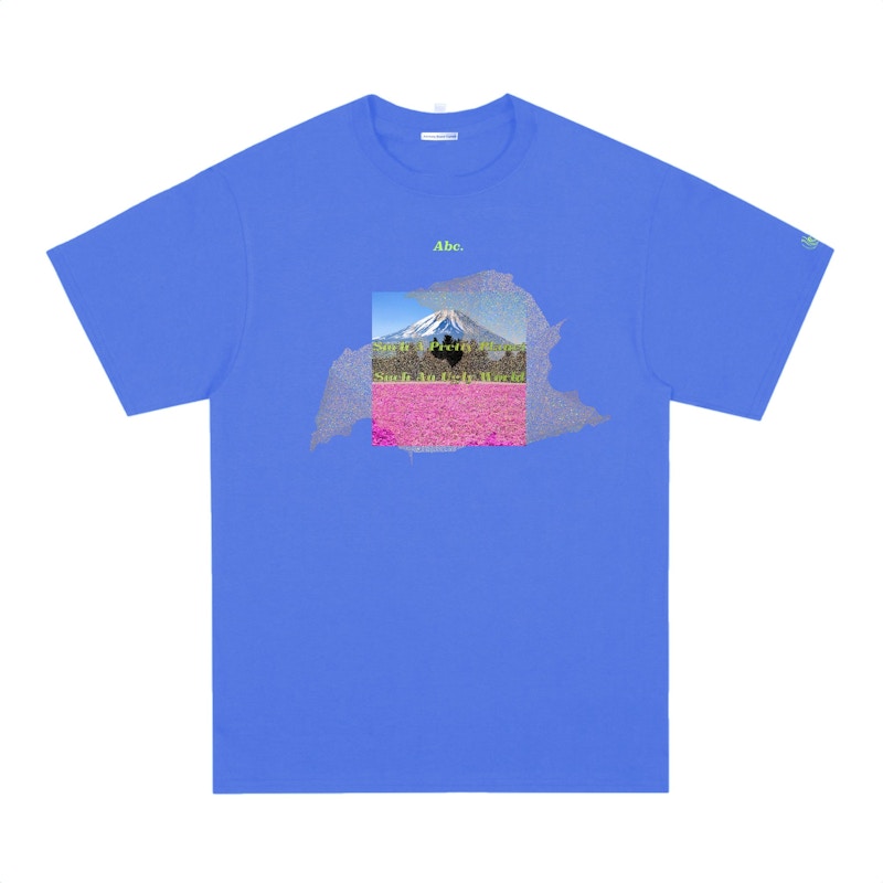 Advisory Board Crystals Such A Pretty Planet, Such An Ugly World Scene 4 Tee Blue