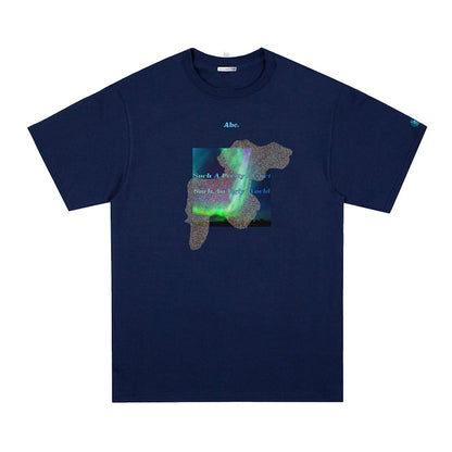 Advisory Board Crystals Such A Pretty Planet, Such An Ugly World Scene 5 Tee Navy