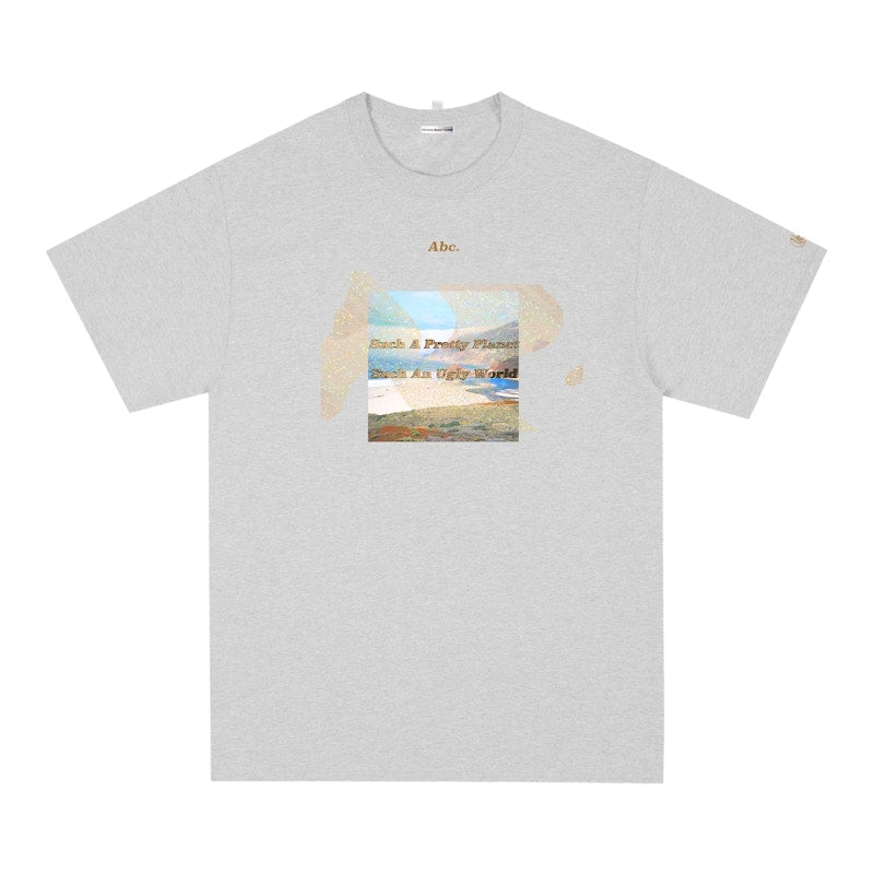 Advisory Board Crystals Such A Pretty Planet, Such An Ugly World Scene 6 Tee Heather Grey