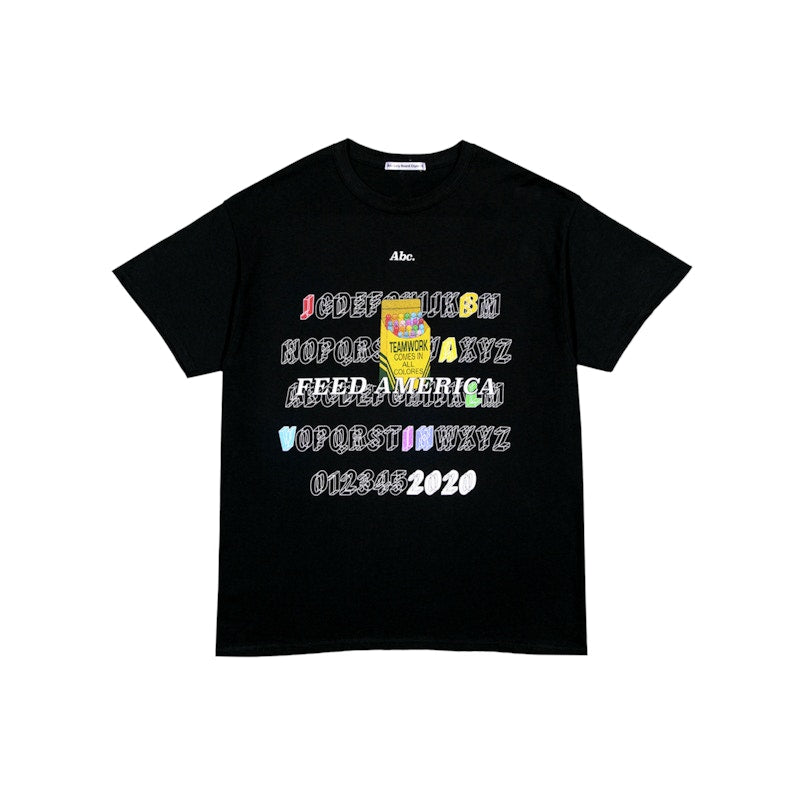 Advisory Board Crystals x J Balvin Feeding America COLORES T-shirt Black