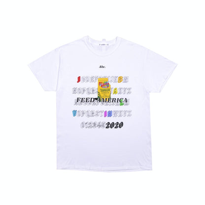 Advisory Board Crystals x J Balvin Feeding America COLORES T-shirt White