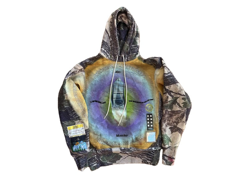 Advisory Board Crystals x Moncler Sacred Mountain Hooded Sweatshirt Multicolor