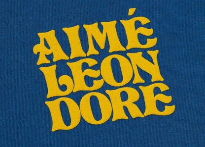 Aime Leon Dore 60s Flocked Tee Blue