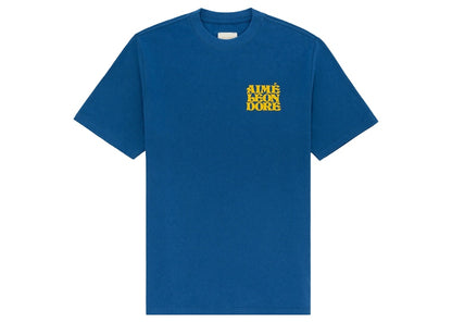 Aime Leon Dore 60s Flocked Tee Blue