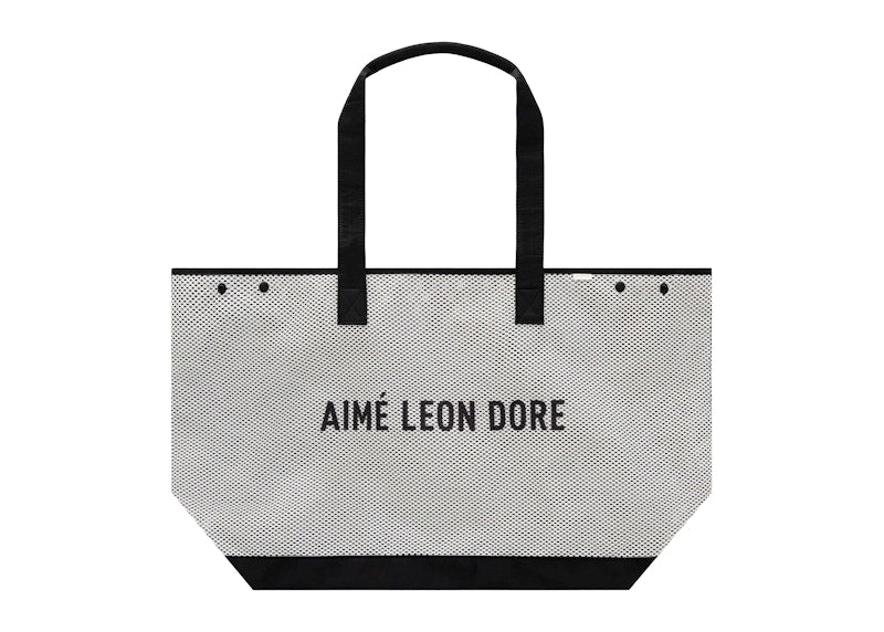 Aime Leon Dore Anniversary Mesh Tote Bag Multicolor