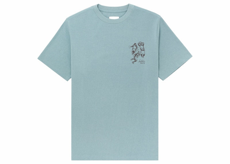 Aime Leon Dore Basketball Study Tee Blue