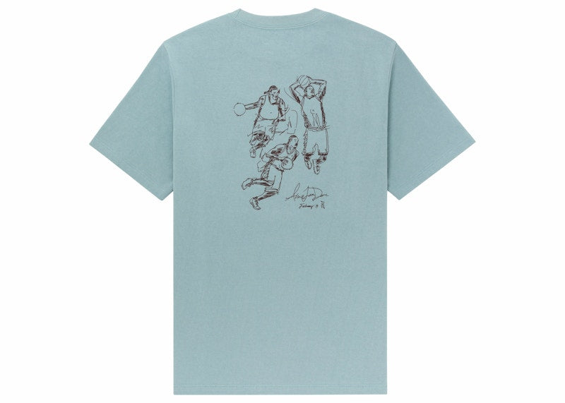 Aime Leon Dore Basketball Study Tee Blue
