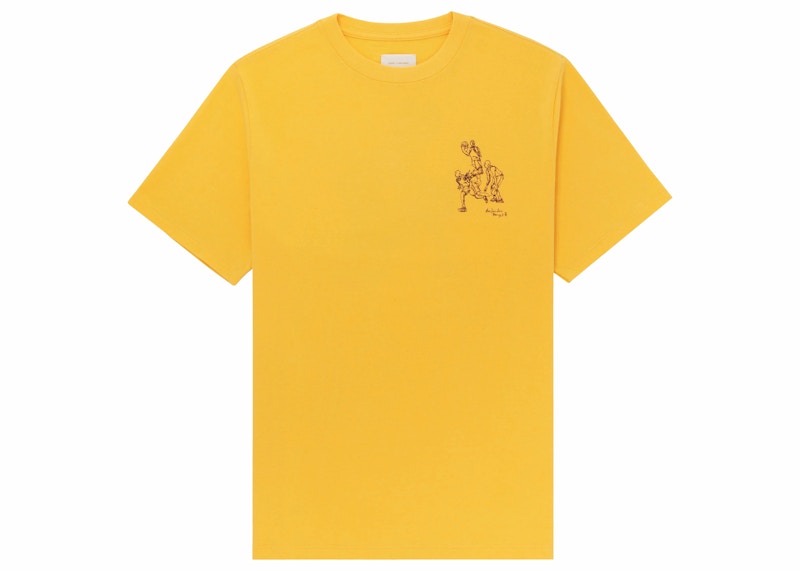 Aime Leon Dore Basketball Study Tee Yellow
