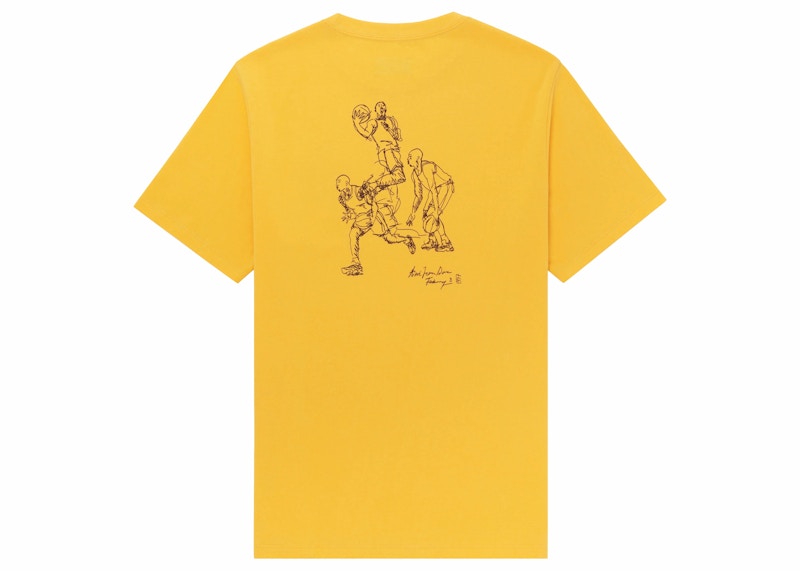 Aime Leon Dore Basketball Study Tee Yellow