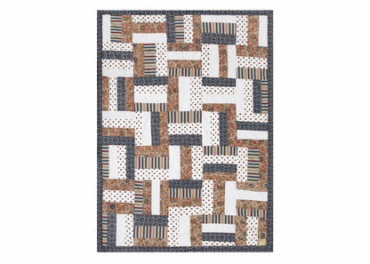 Aime Leon Dore Basketweave Pattern Quilt Multicolor