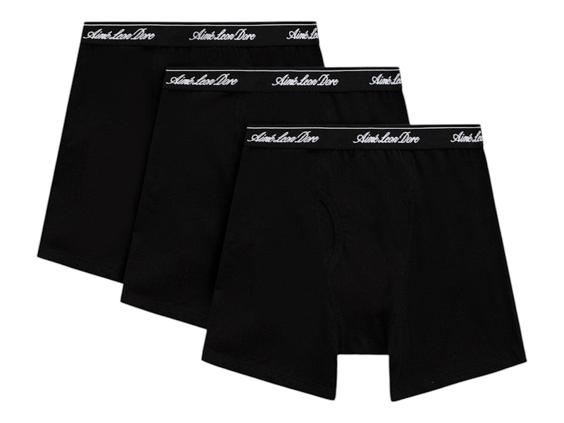 Aime Leon Dore Boxer Brief Set (3 Pack) Black