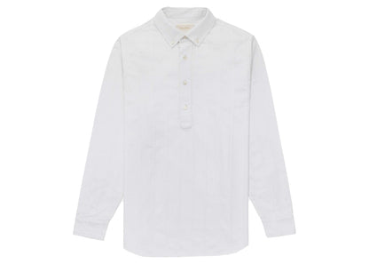 Aime Leon Dore Braided Poplin Pullover Pullover White