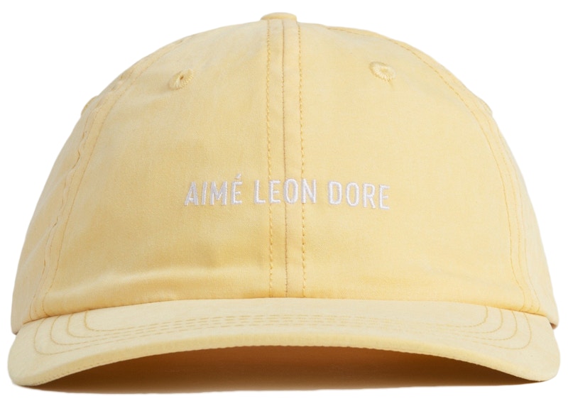 Aime Leon Dore Brushed Nylon Hat Yellow