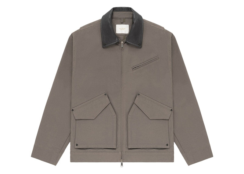 Aime Leon Dore Canvas Flight Jacket Olive