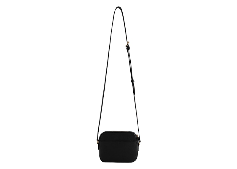 Aime Leon Dore Caviar Leather Shoulder Bag Black